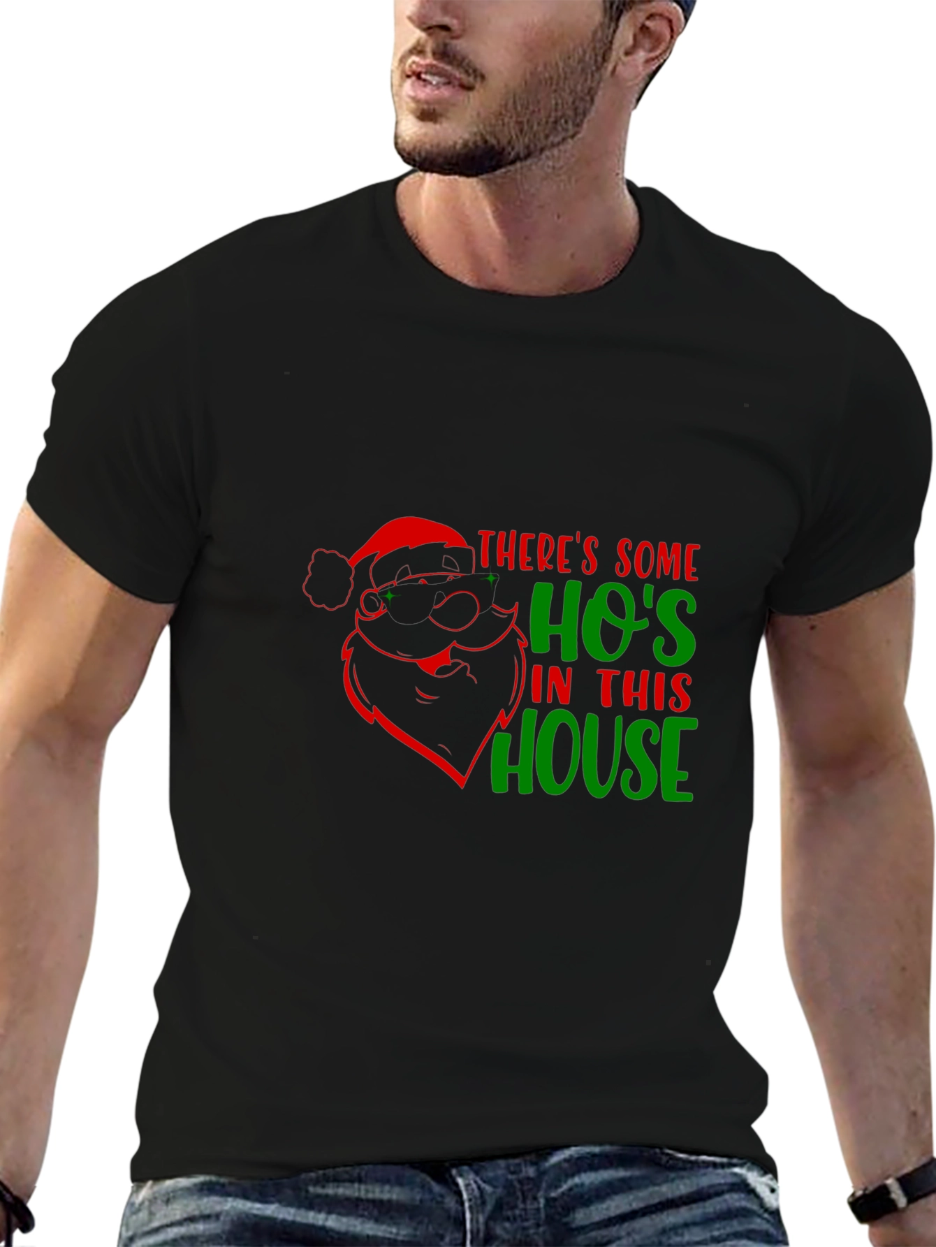 Humorous Santa Christmas T-Shirt