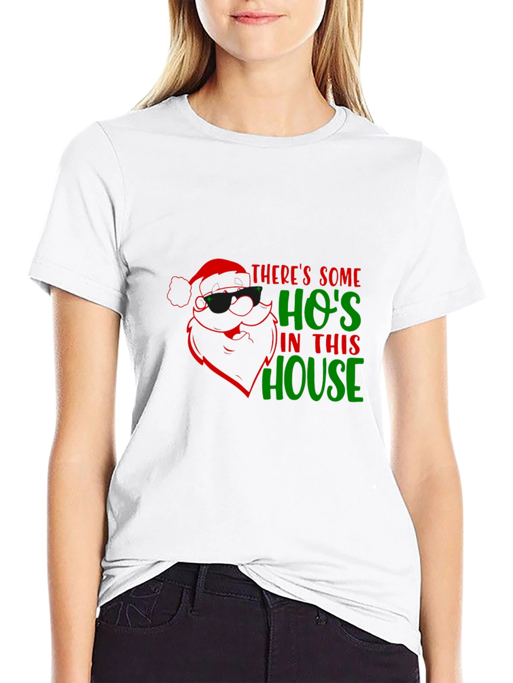 Humorous Santa Christmas T-Shirt