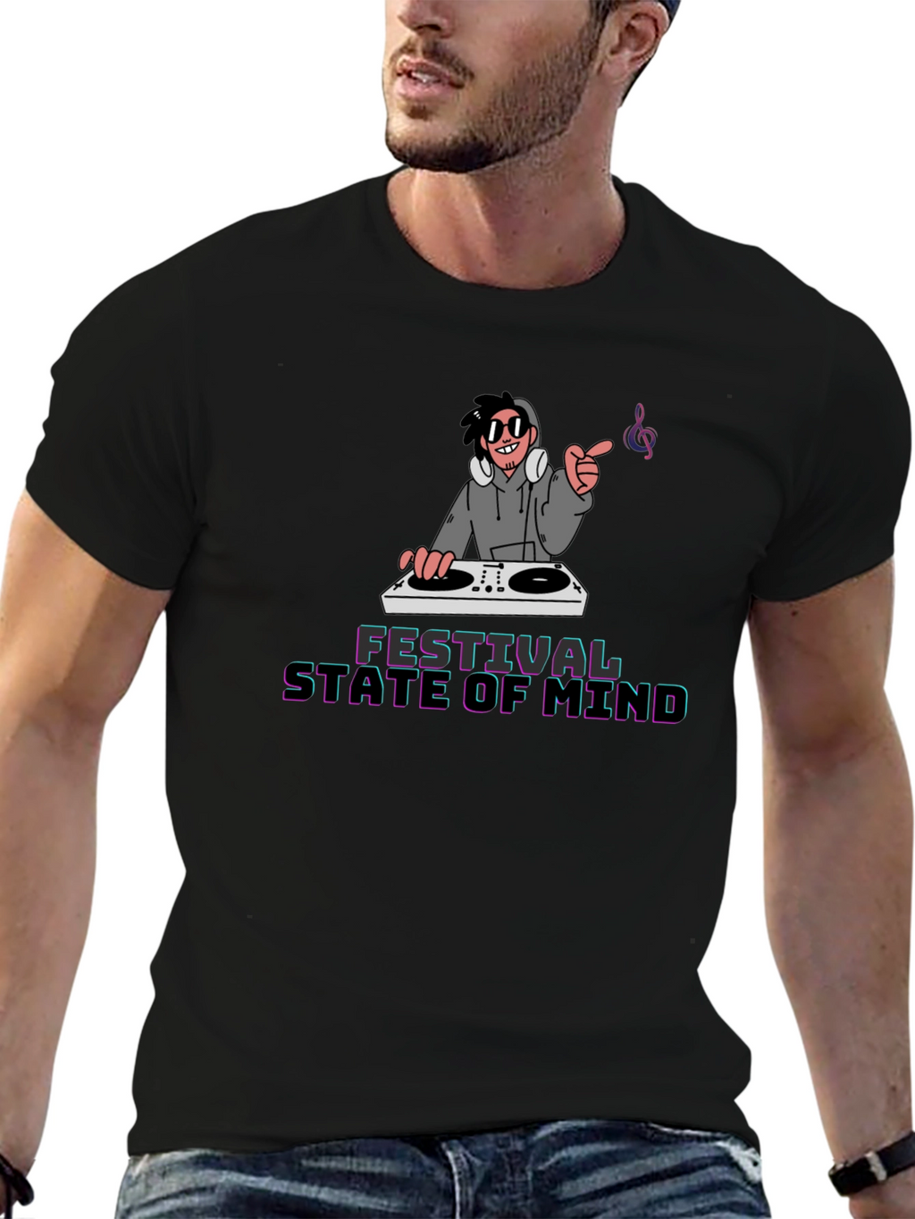 Festival State of Mind Graphic T-Shirt