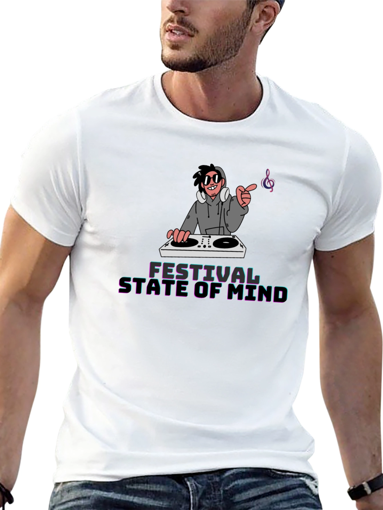 Festival State of Mind Graphic T-Shirt