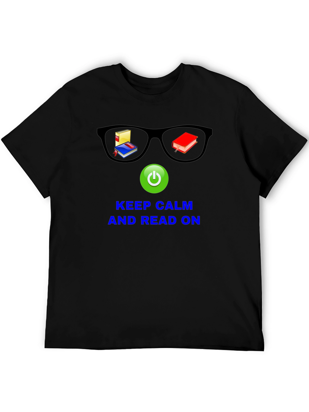 Keep Calm & Read On T-Shirt