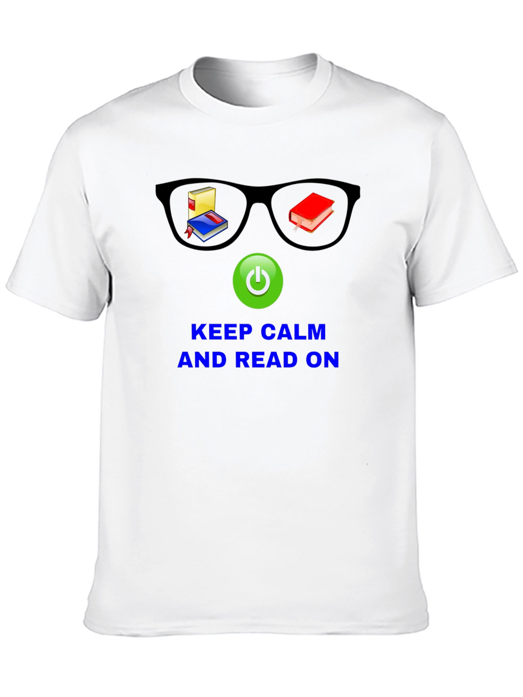 Keep Calm & Read On T-Shirt