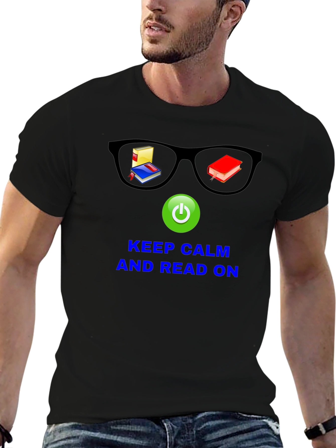 Keep Calm & Read On T-Shirt