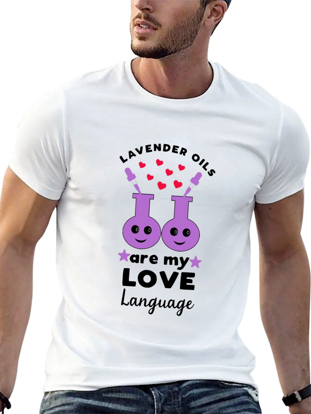 Lavender Oils Love Language T-Shirt