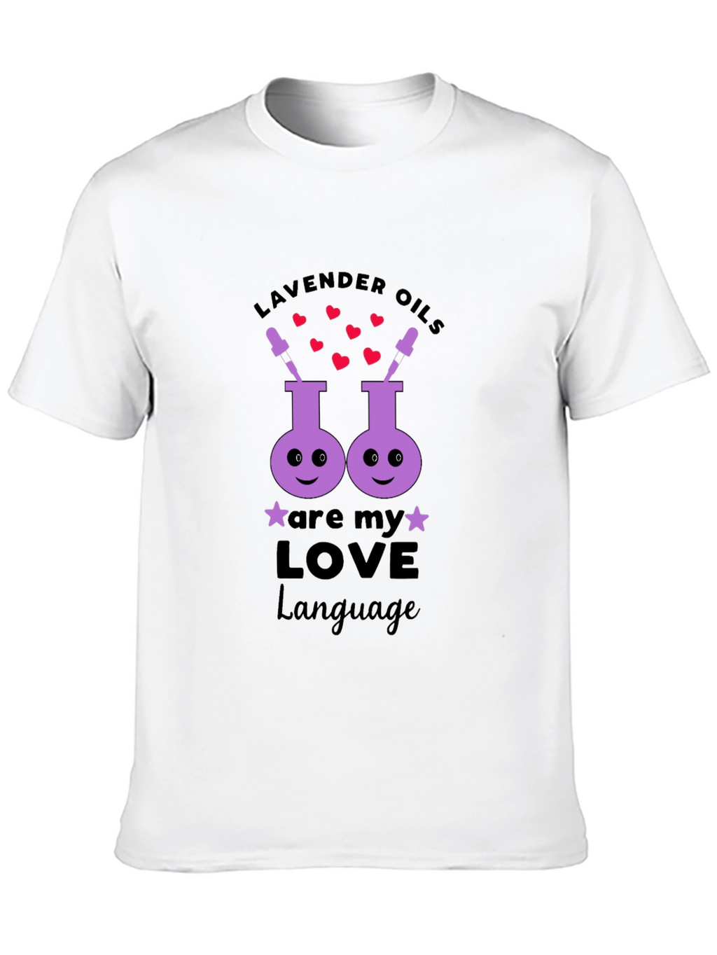 Lavender Oils Love Language T-Shirt