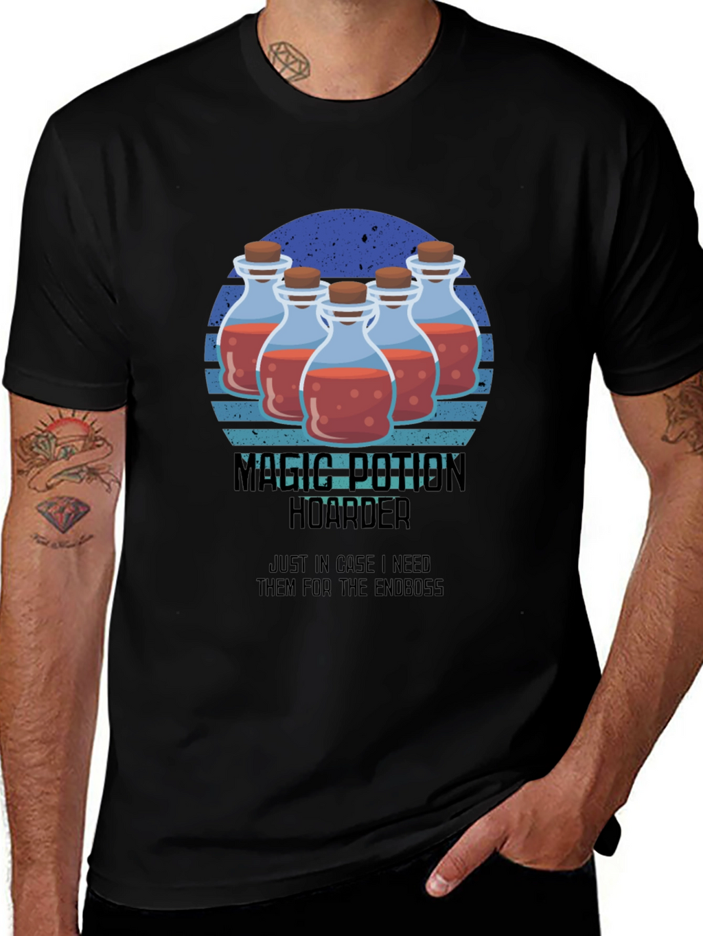 Magic Potion Hoarder Graphic Tee