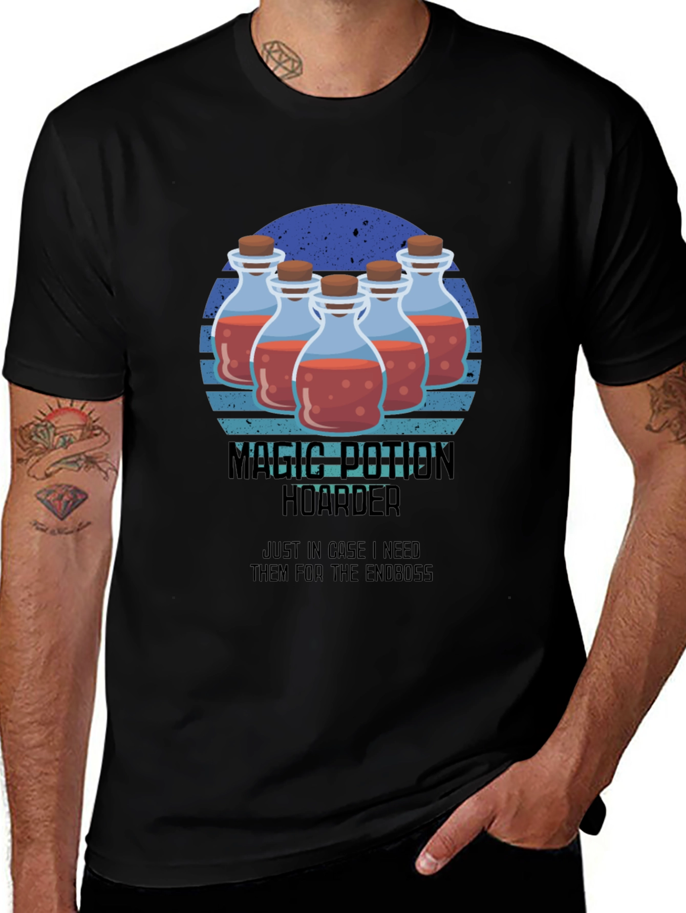 Magic Potion Hoarder Graphic Tee