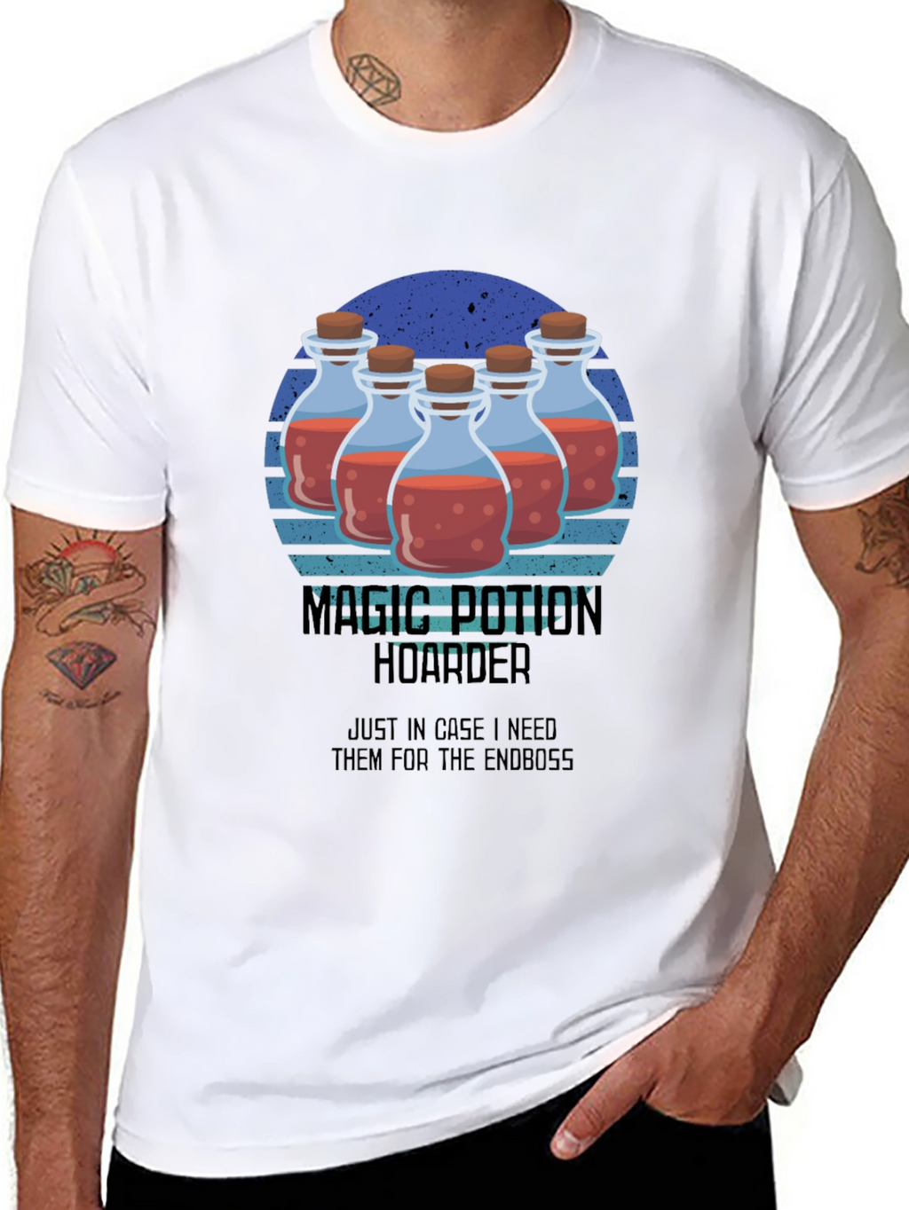 Magic Potion Hoarder Graphic Tee