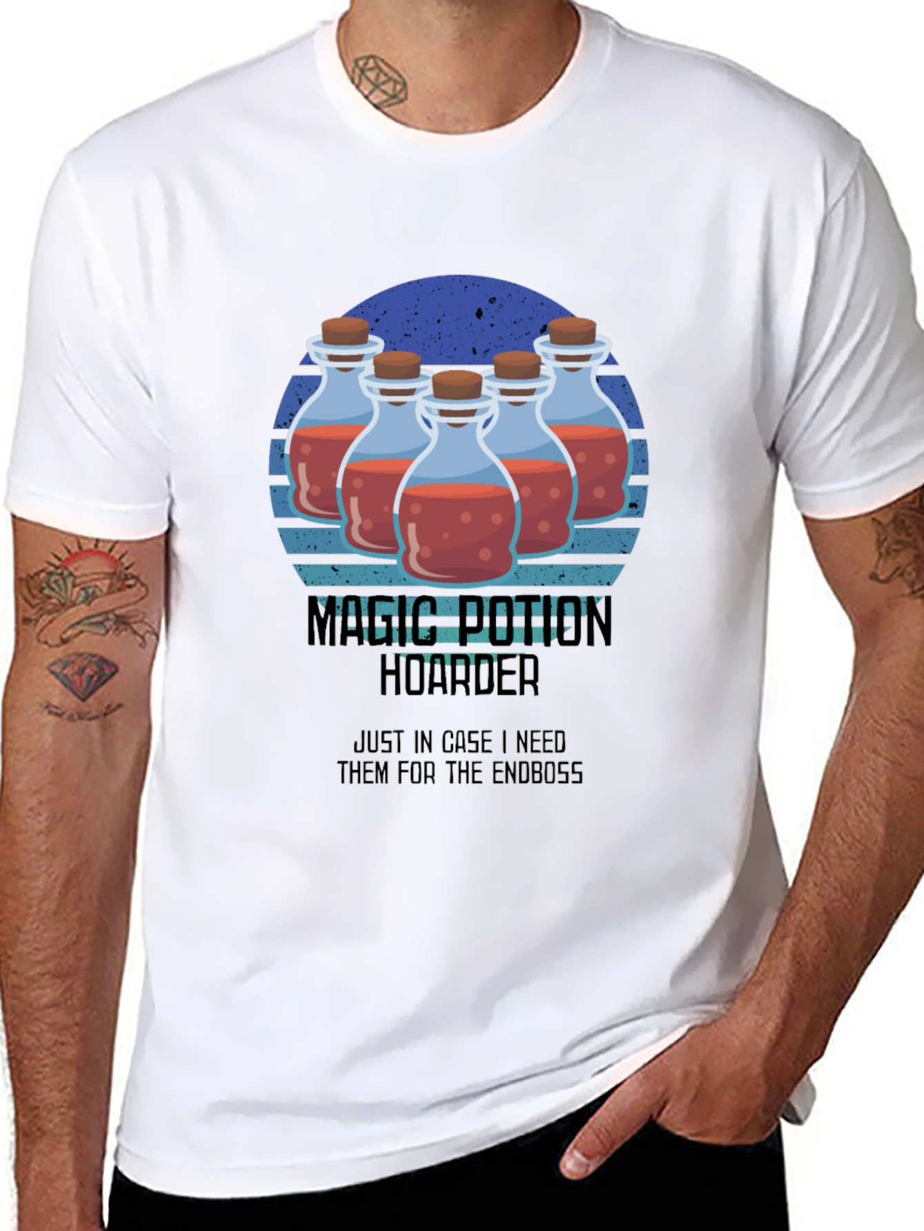 Magic Potion Hoarder Graphic Tee