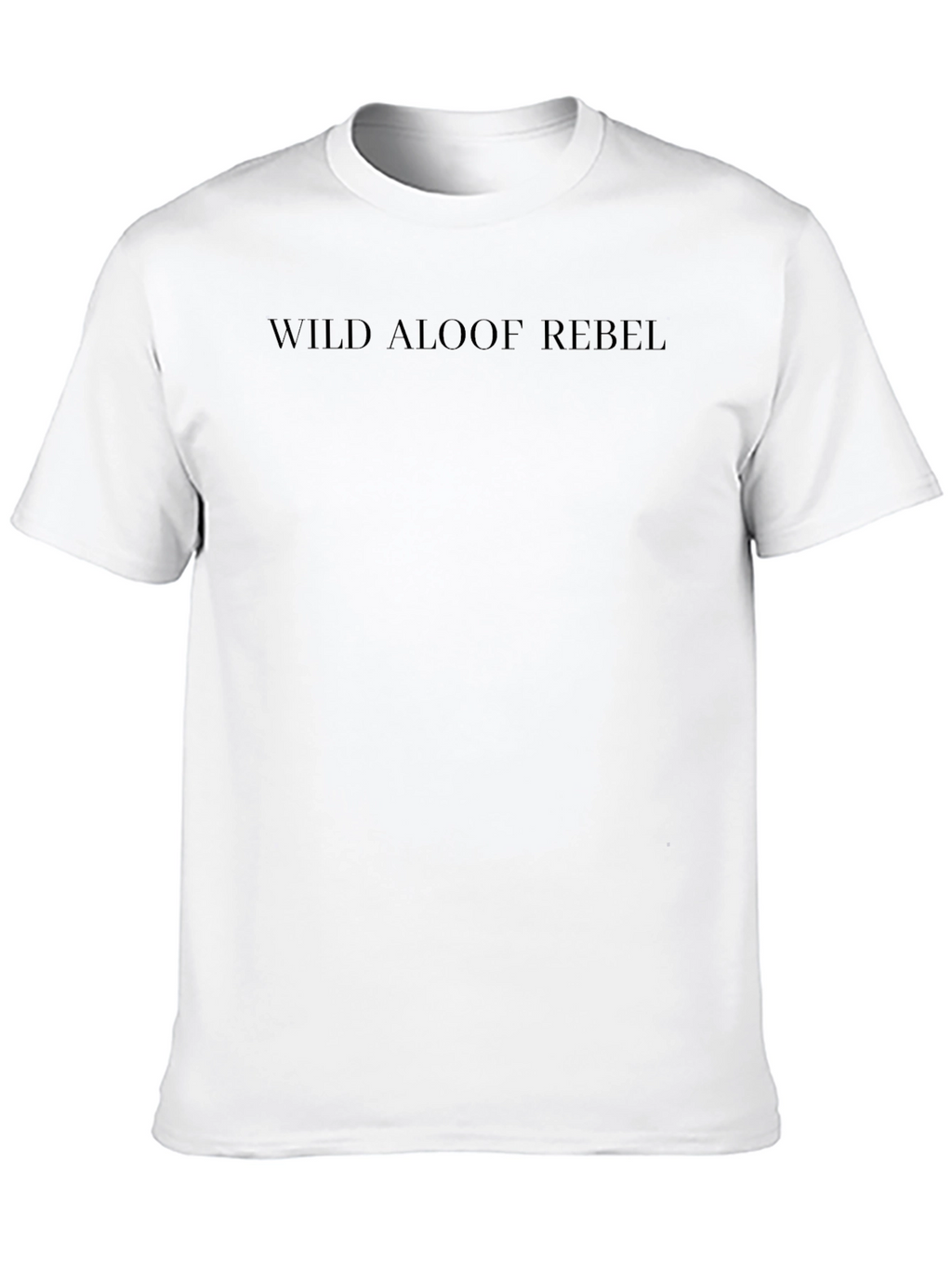 Wild Aloof Rebel Black T-Shirt