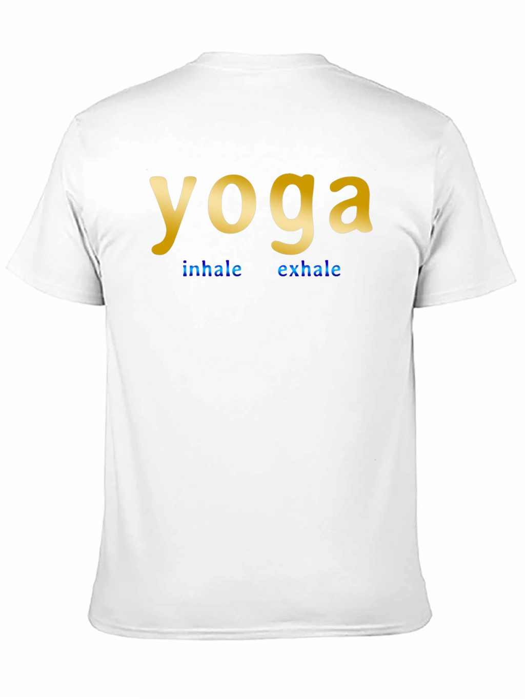 Yoga Inhale Exhale Black T-Shirt