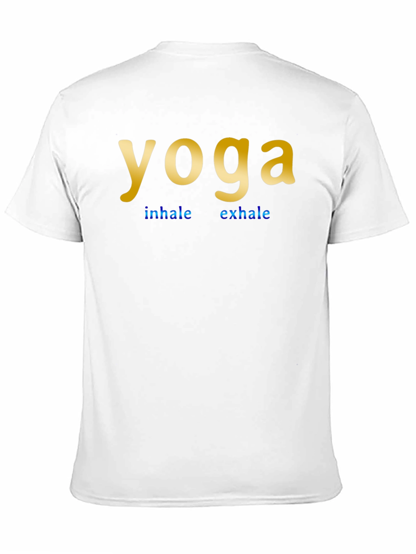 Yoga Inhale Exhale Black T-Shirt