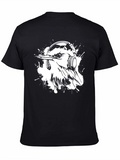 Bird with Headphones Graphic T-Shirt