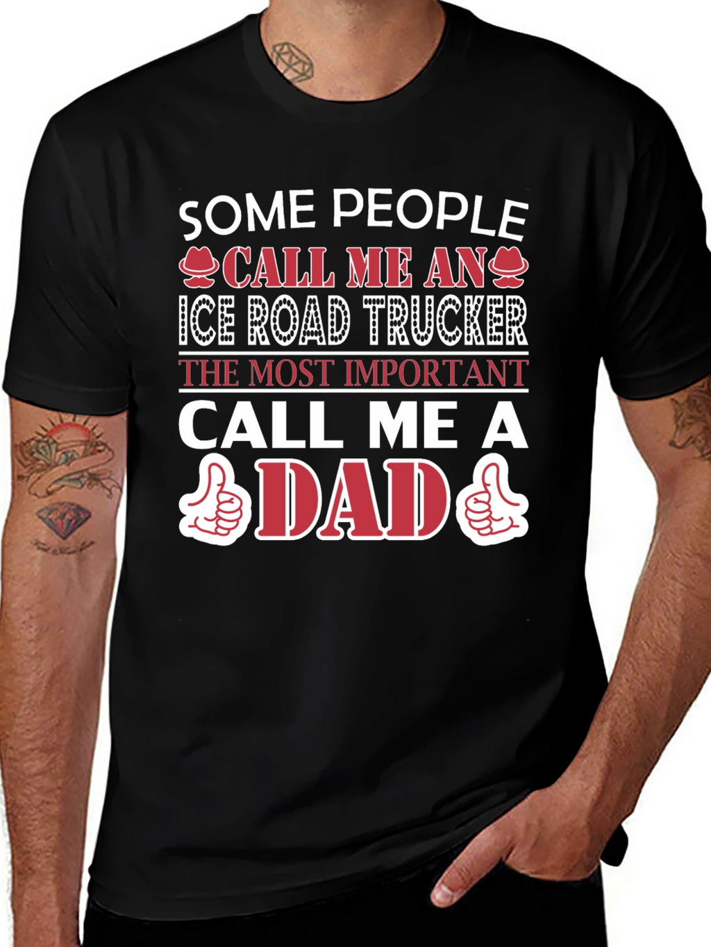 Ice Road Trucker Dad T-Shirt