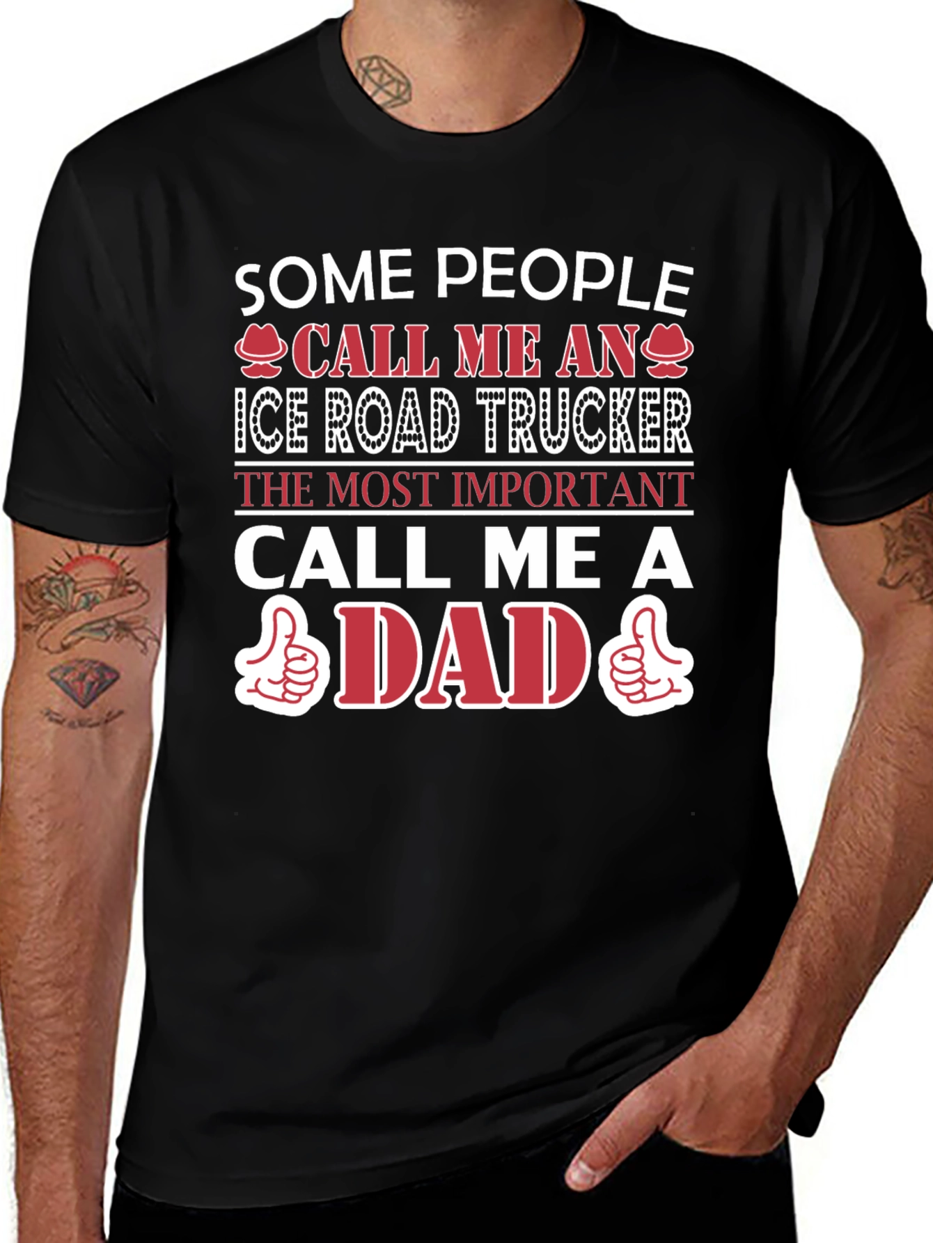 Ice Road Trucker Dad T-Shirt
