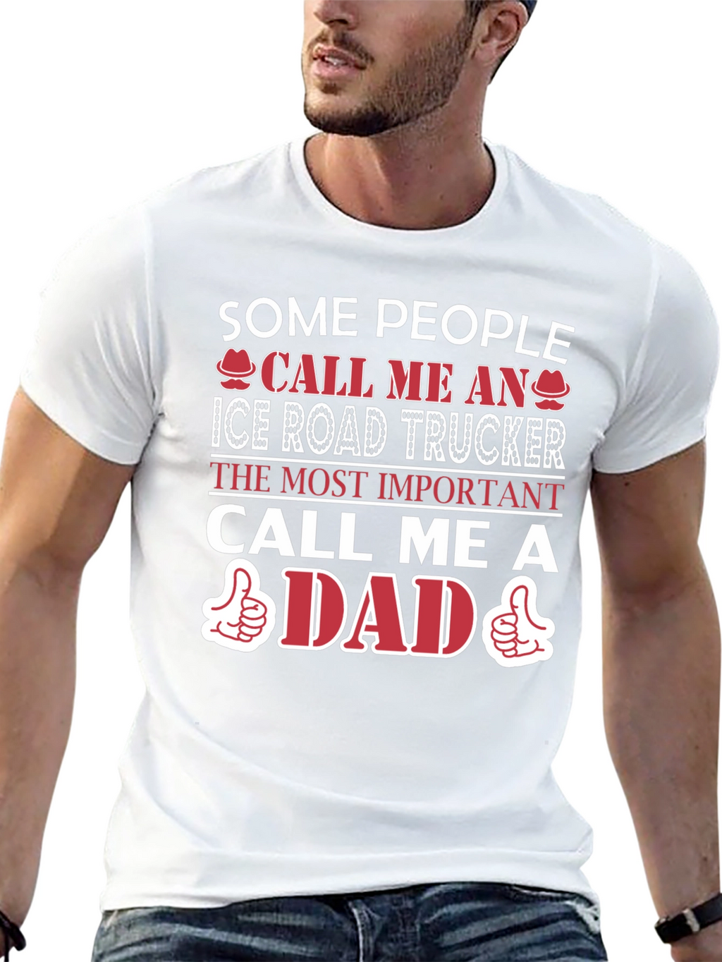 Ice Road Trucker Dad T-Shirt