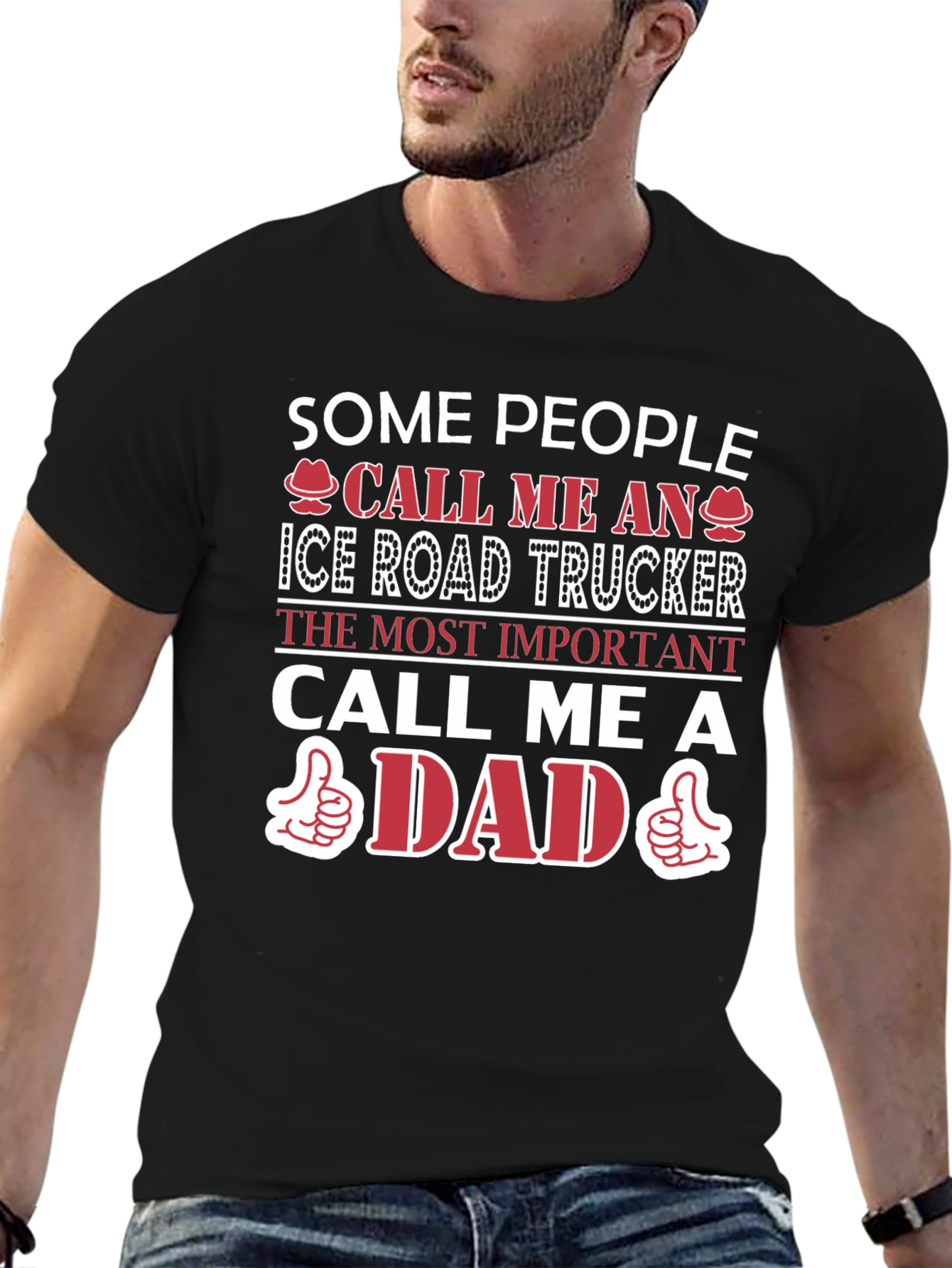 Ice Road Trucker Dad T-Shirt