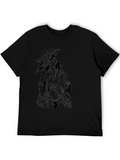 Native American Black Tee