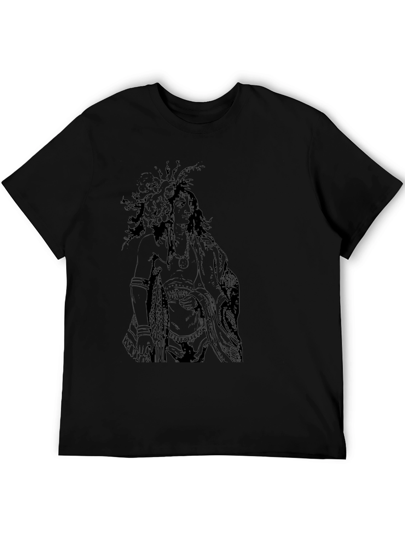 Native American Black Tee