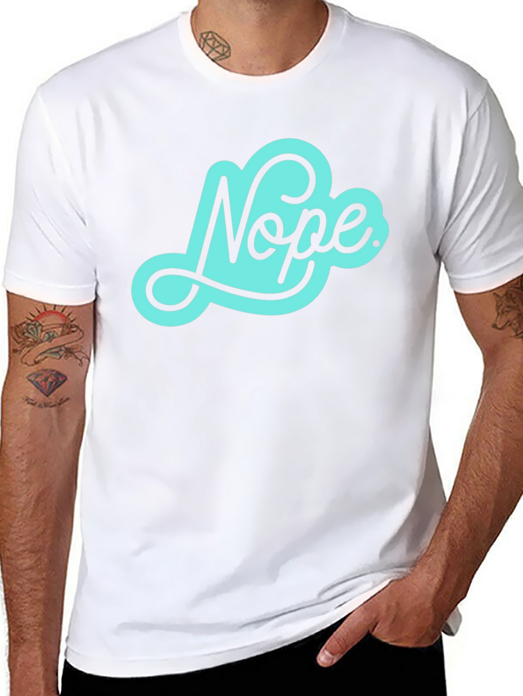 Nope Graphic Tee - Cool Casual Style