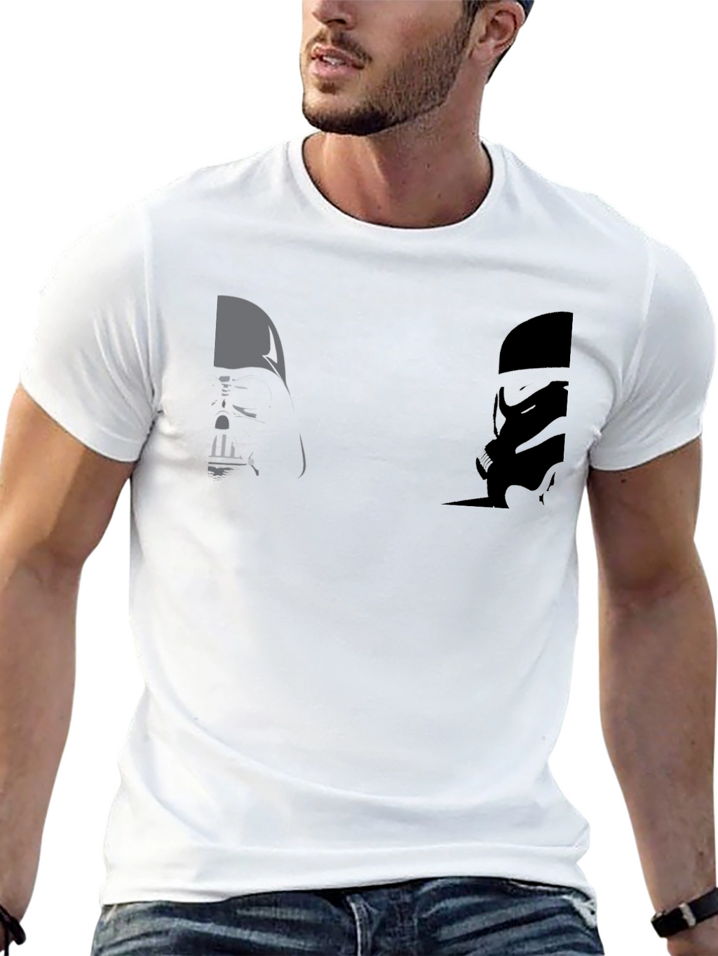 Star Wars Graphic T-Shirt - Vader & Stormtrooper