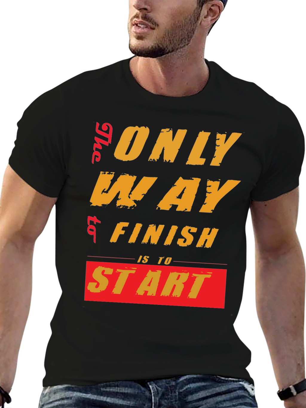 Motivational Start T-Shirt