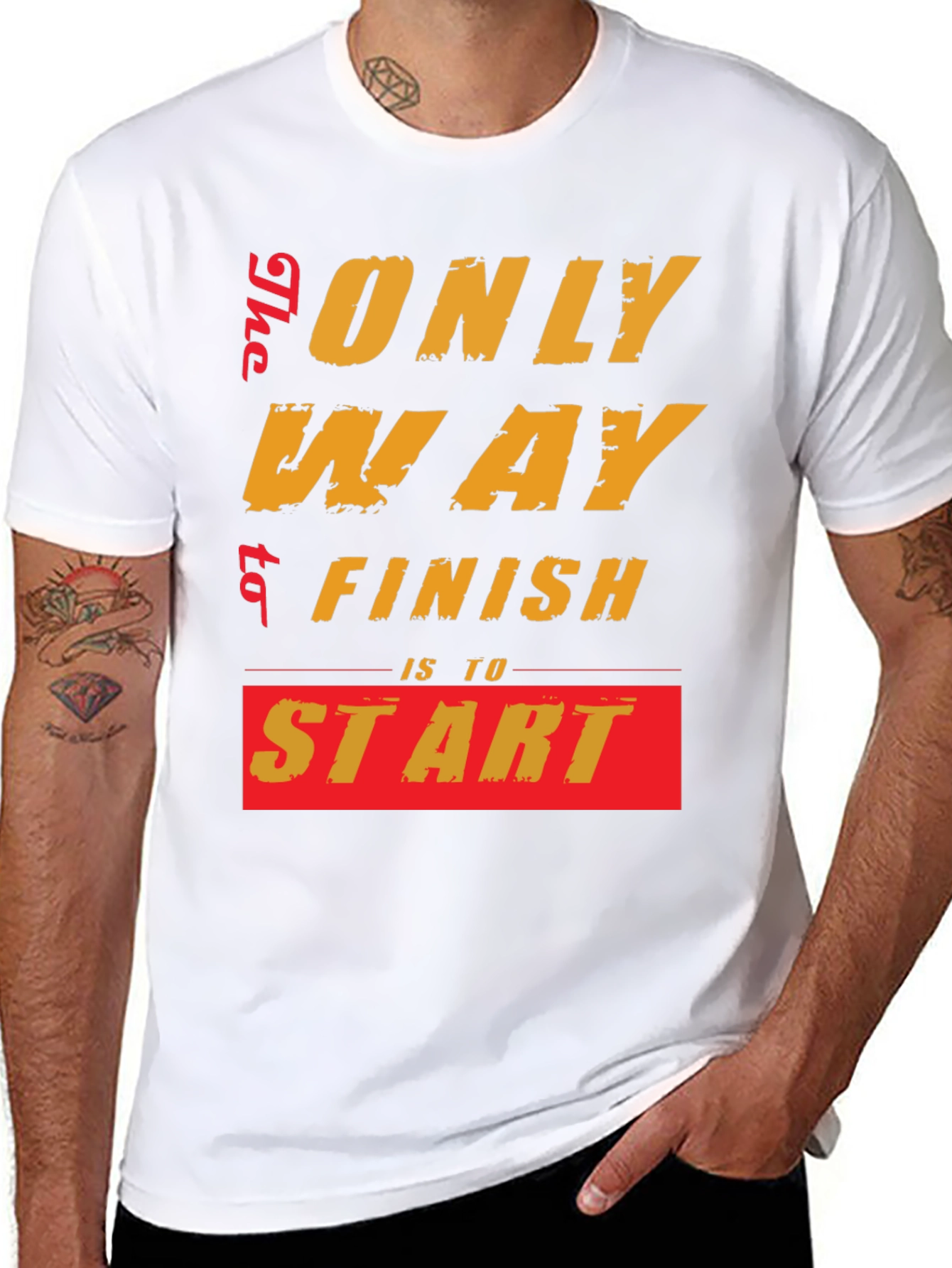 Motivational Start T-Shirt