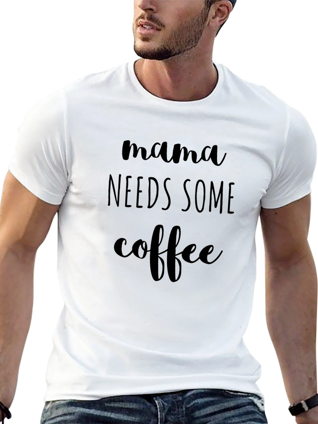 Mama Needs Some Coffee - Graphic T-Shirt
