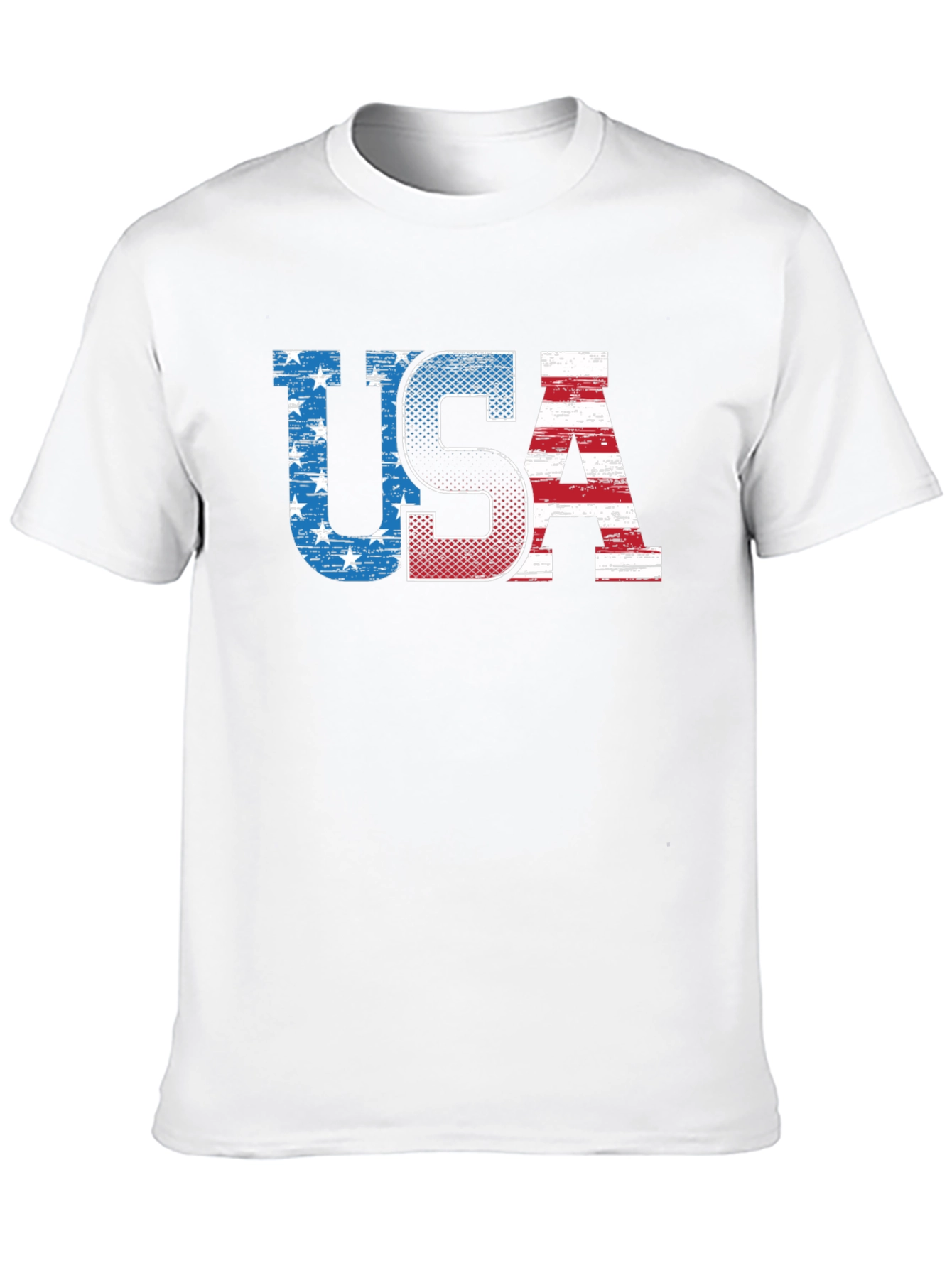 USA Flag Graphic T-Shirt - Patriotic American Pride