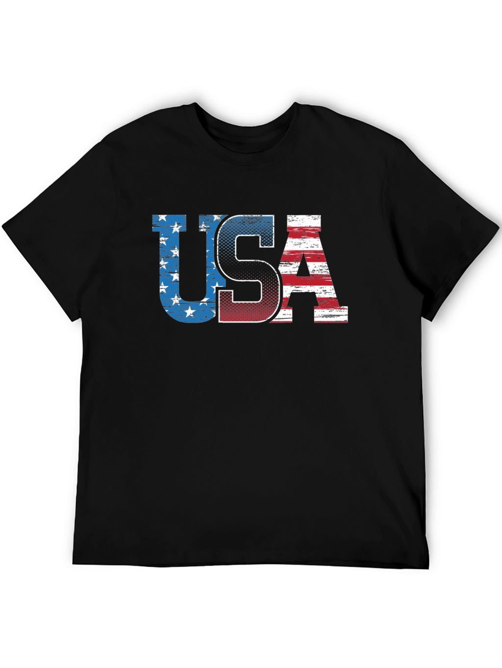 USA Flag Graphic T-Shirt - Patriotic American Pride