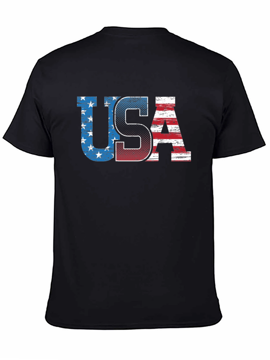 USA Flag Graphic T-Shirt - Patriotic American Pride