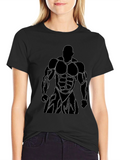 Black Bodybuilder Graphic Tee