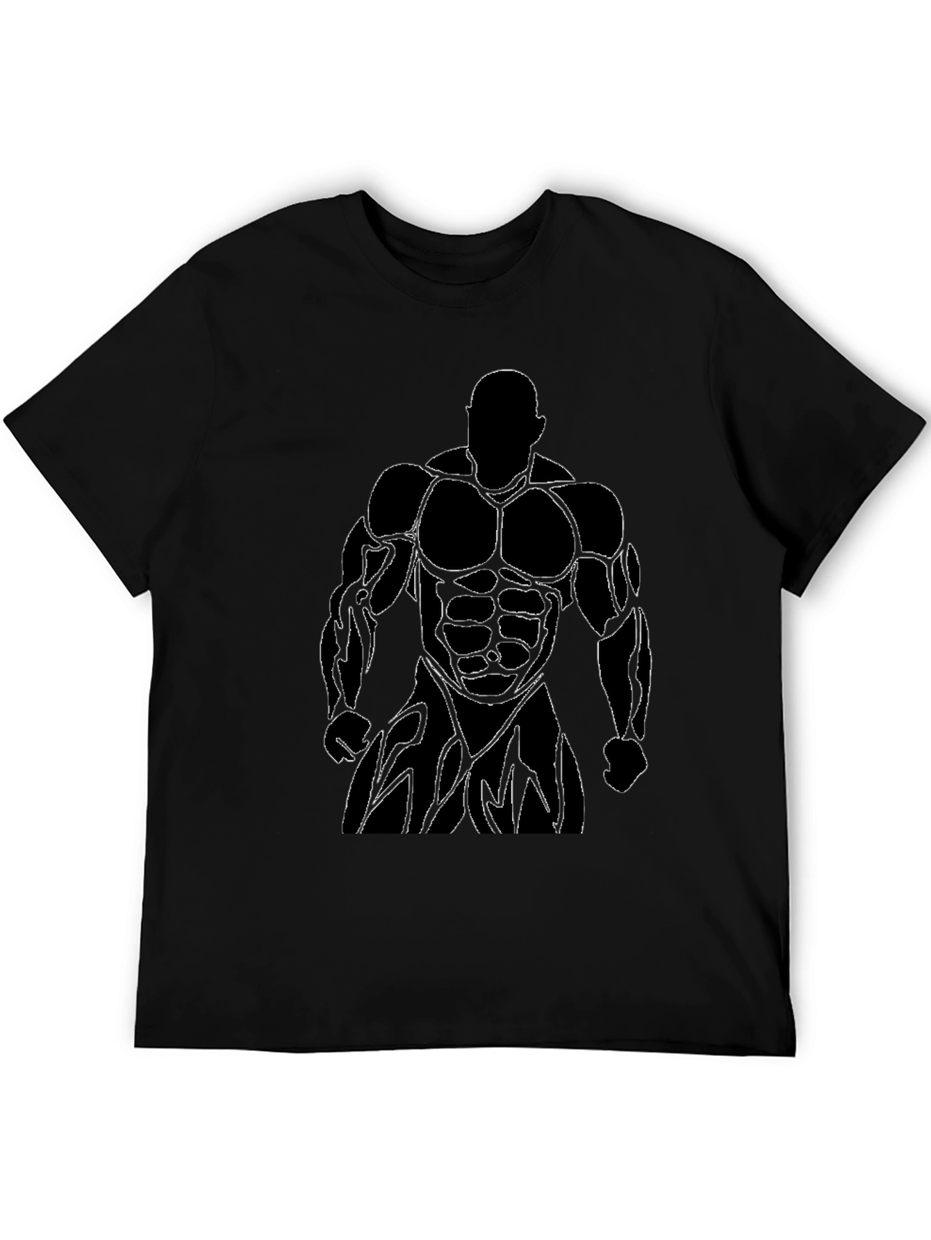 Black Bodybuilder Graphic Tee