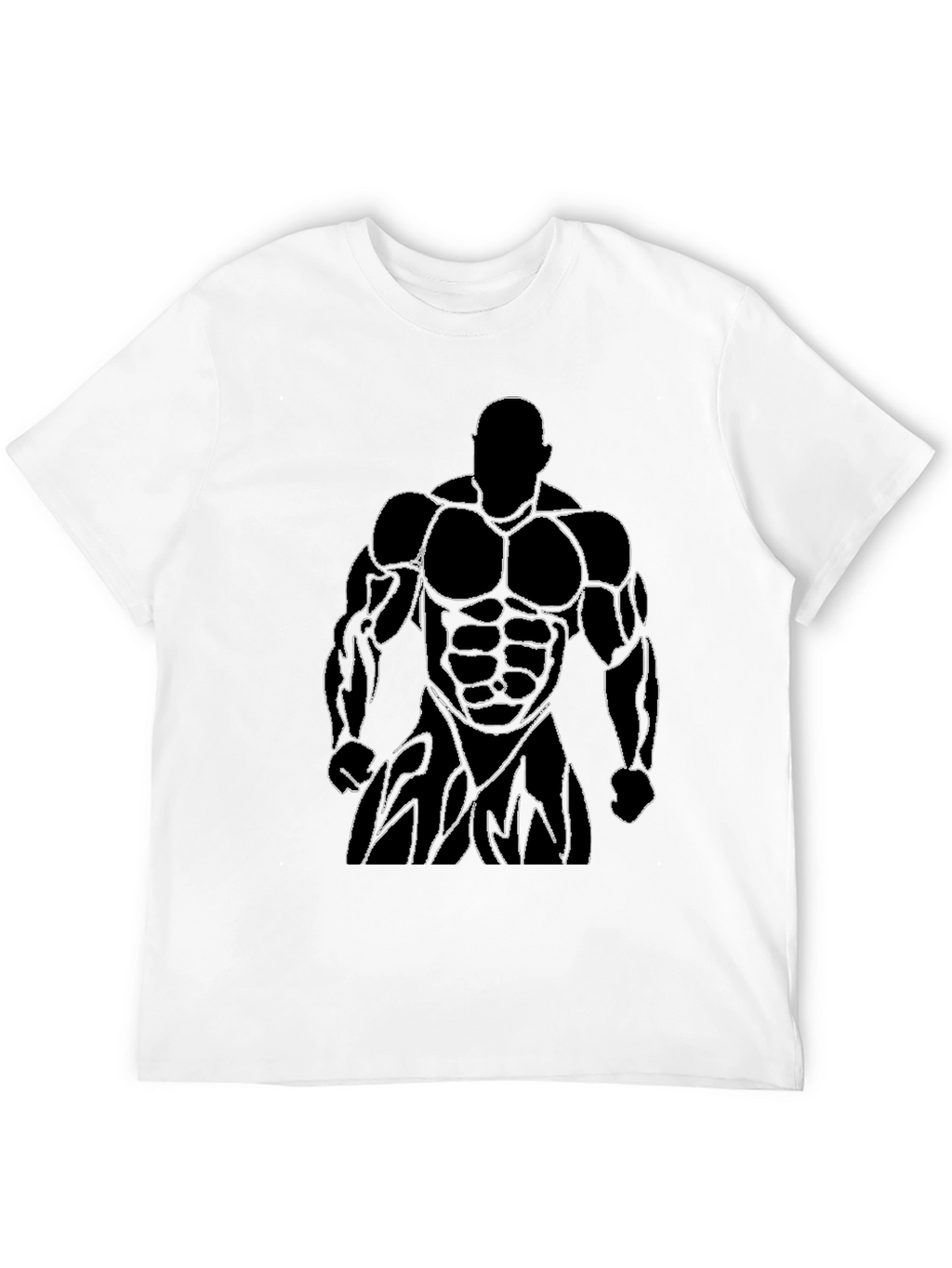 Black Bodybuilder Graphic Tee