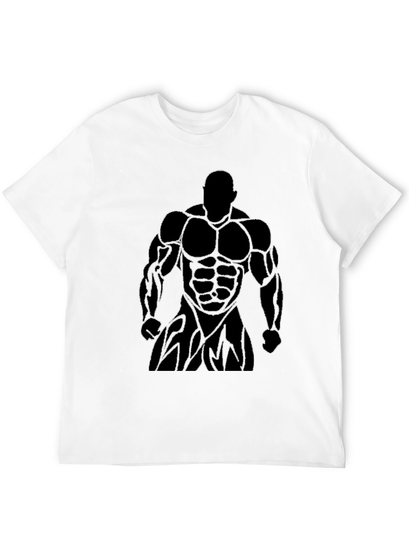 Black Bodybuilder Graphic Tee