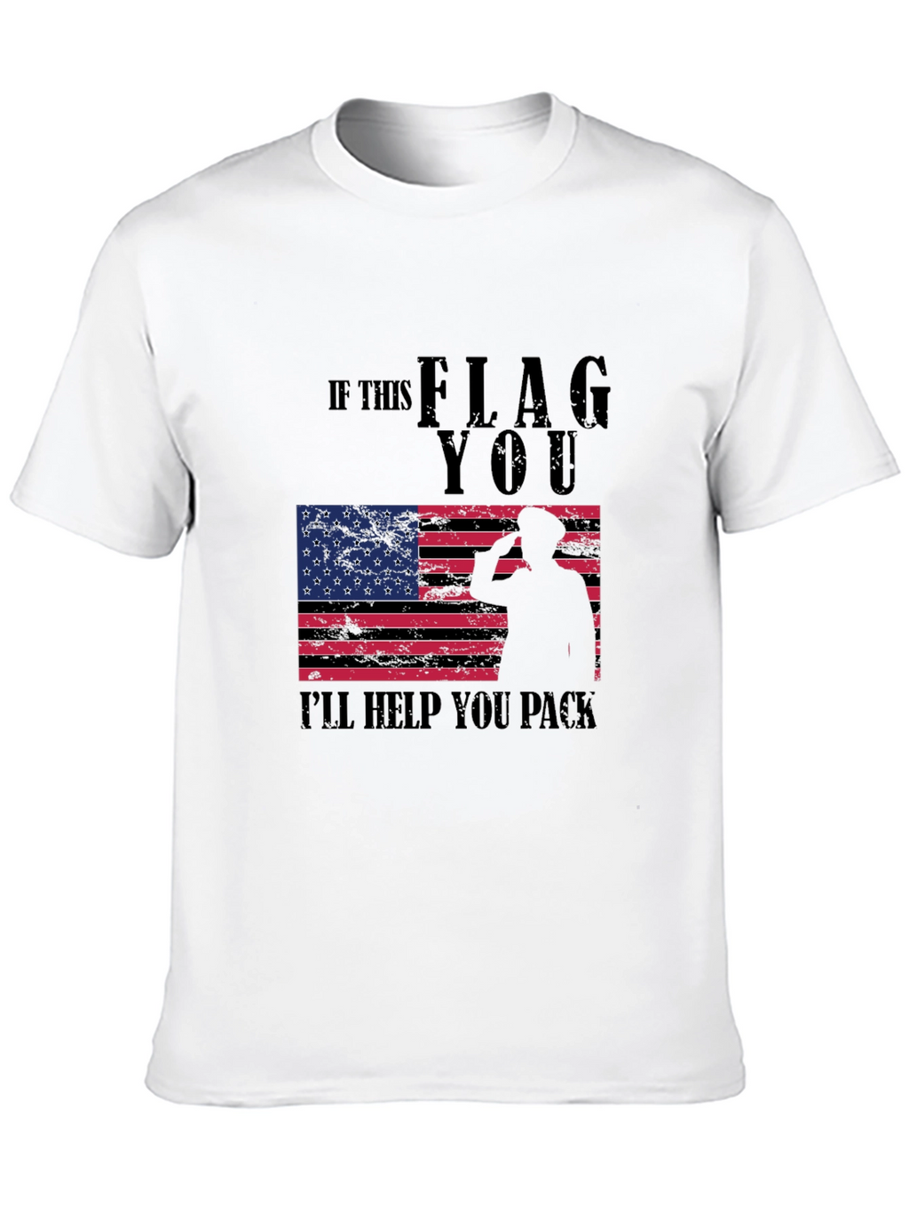 If This Flag Offends You T-Shirt Patriotic Pride
