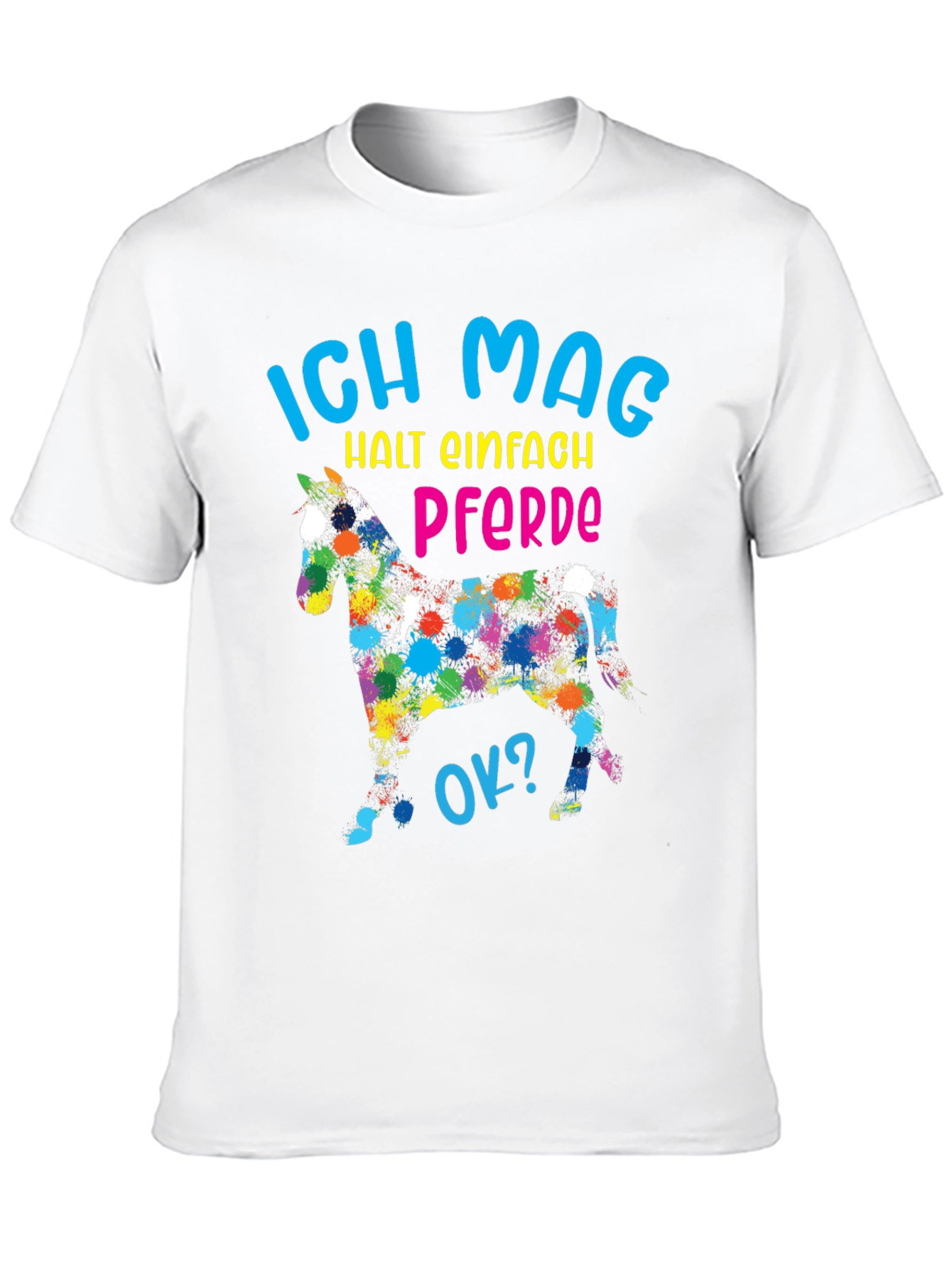Ich Mag Pferde T-Shirt