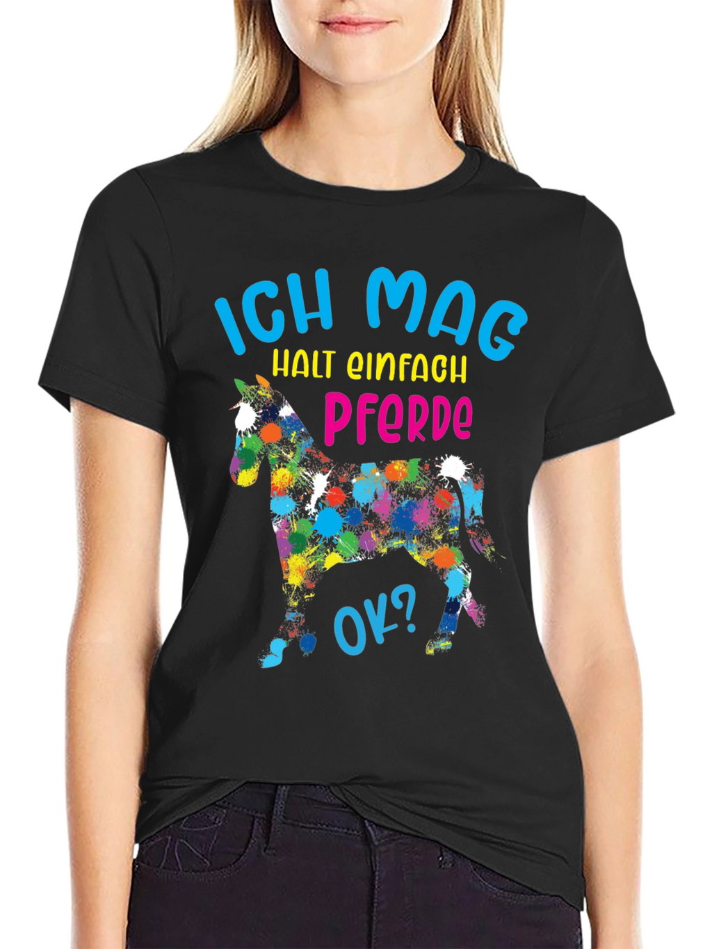 Ich Mag Pferde T-Shirt
