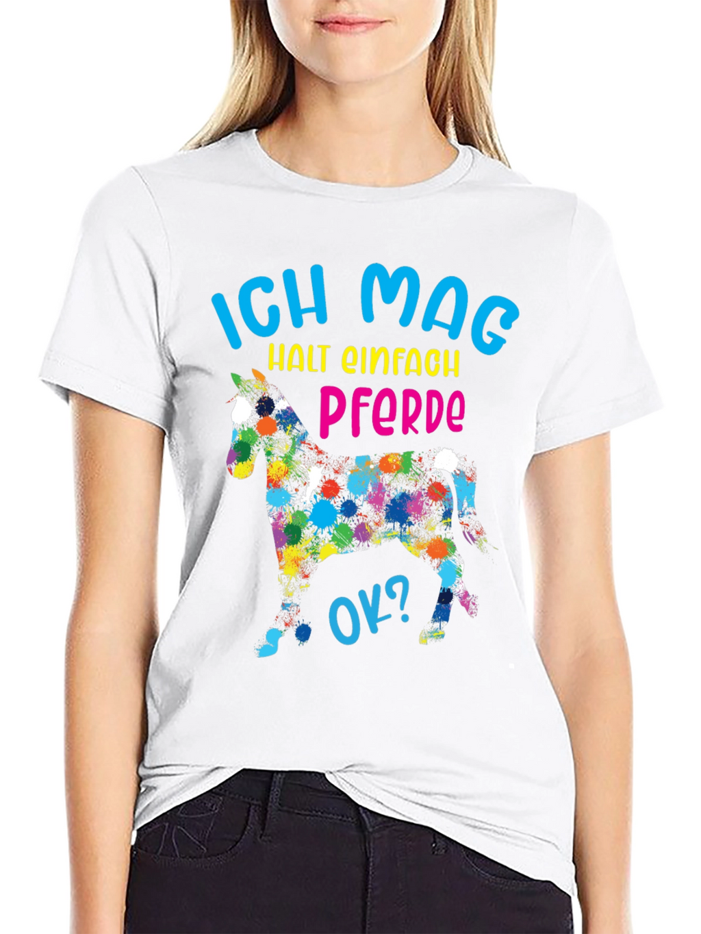 Ich Mag Pferde T-Shirt