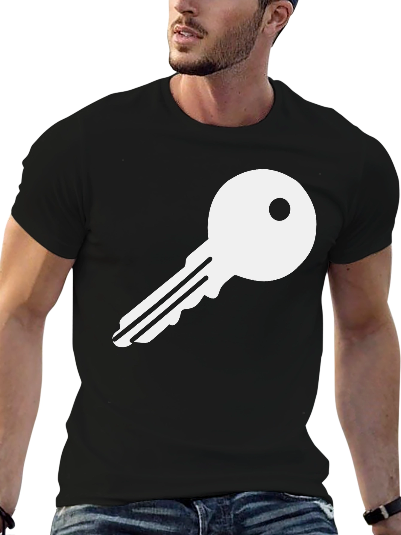 Key Graphic Tee - Unlock Your Style