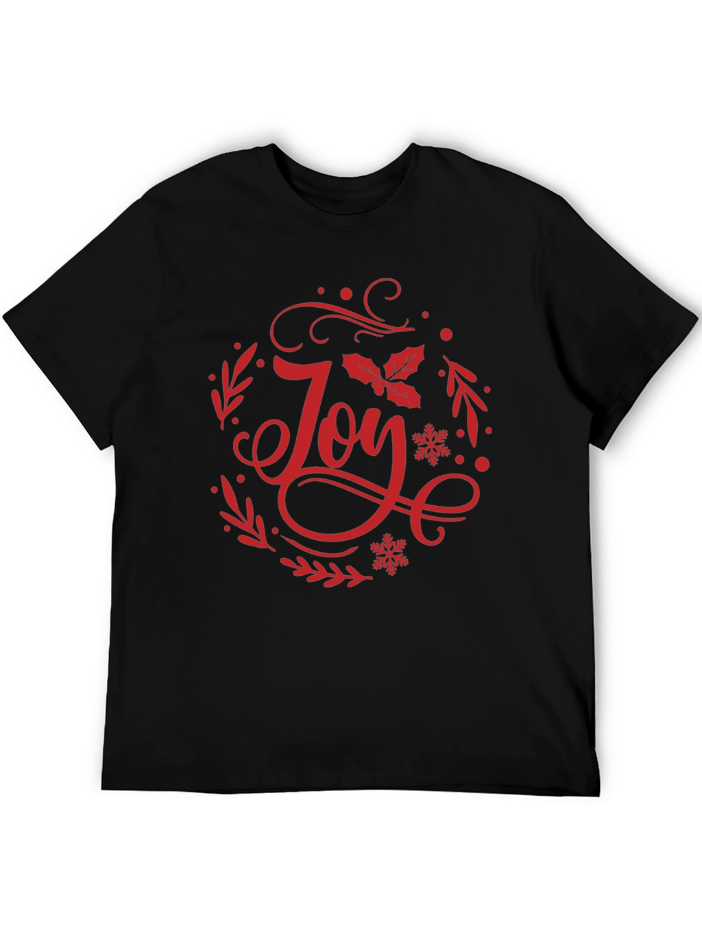 Festive Joy Graphic Tee - Holiday Season Ready!