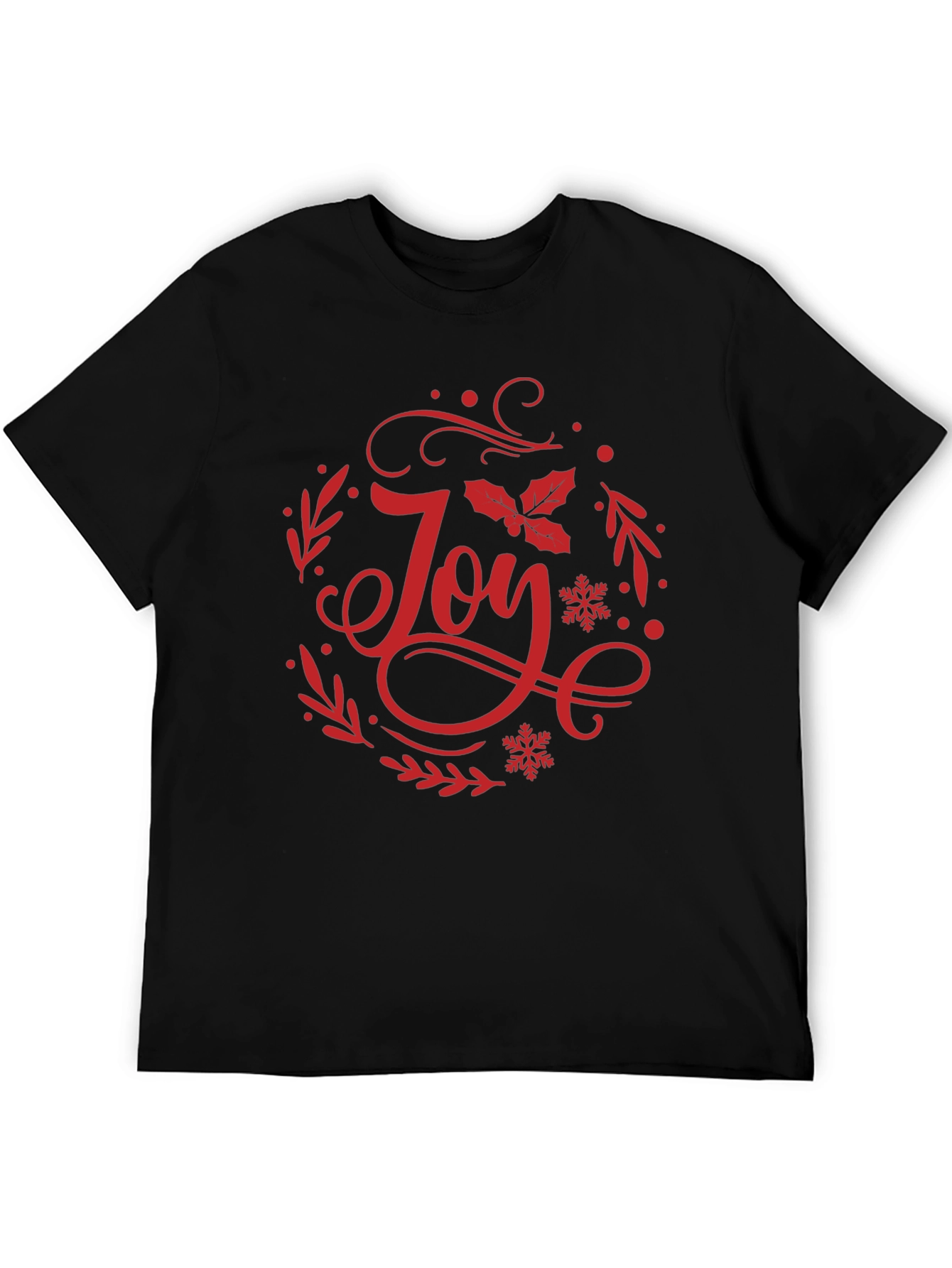 Festive Joy Graphic Tee - Holiday Season Ready!