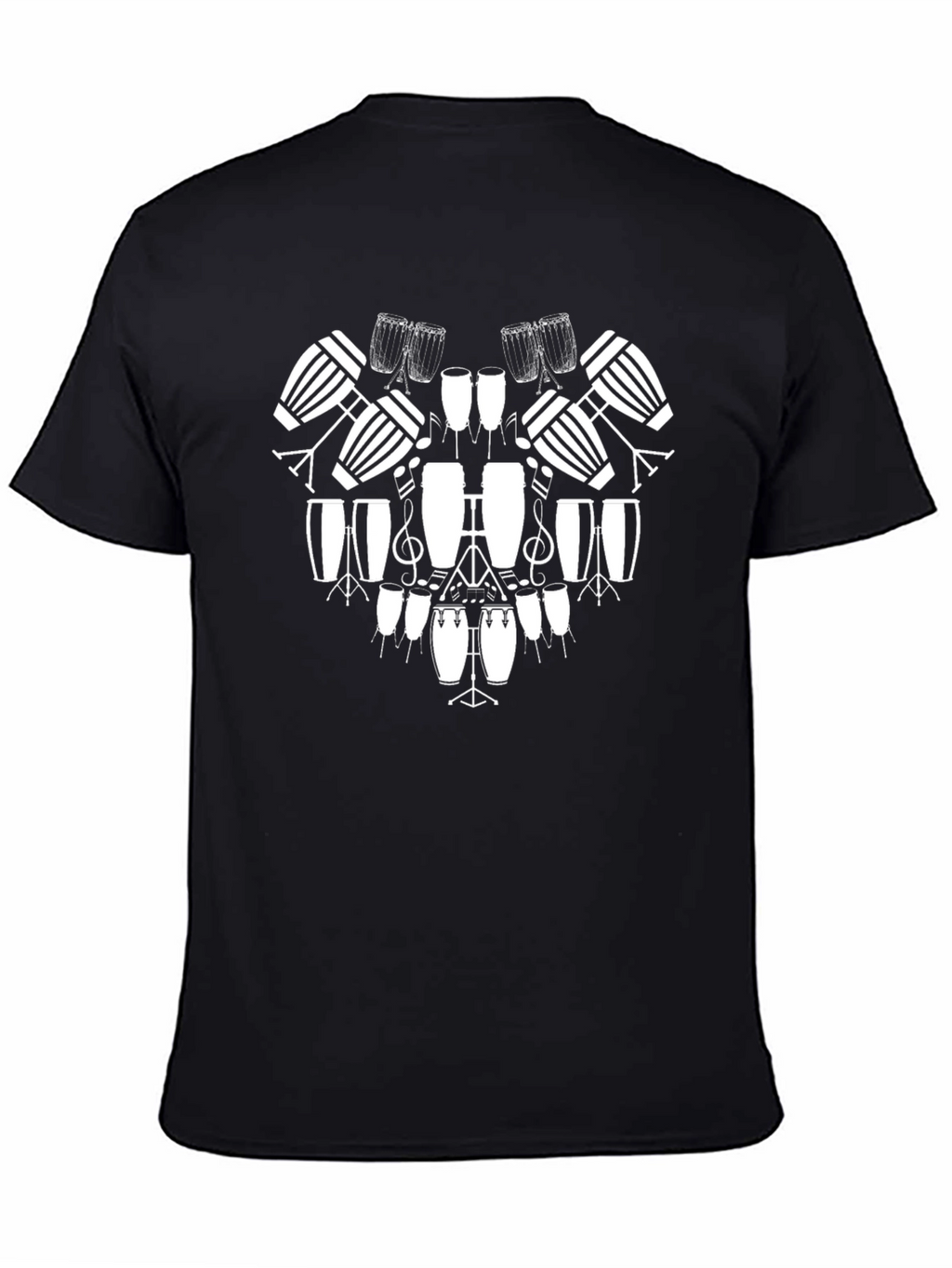 Drum Beat T-Shirt - Musical Instrument Design