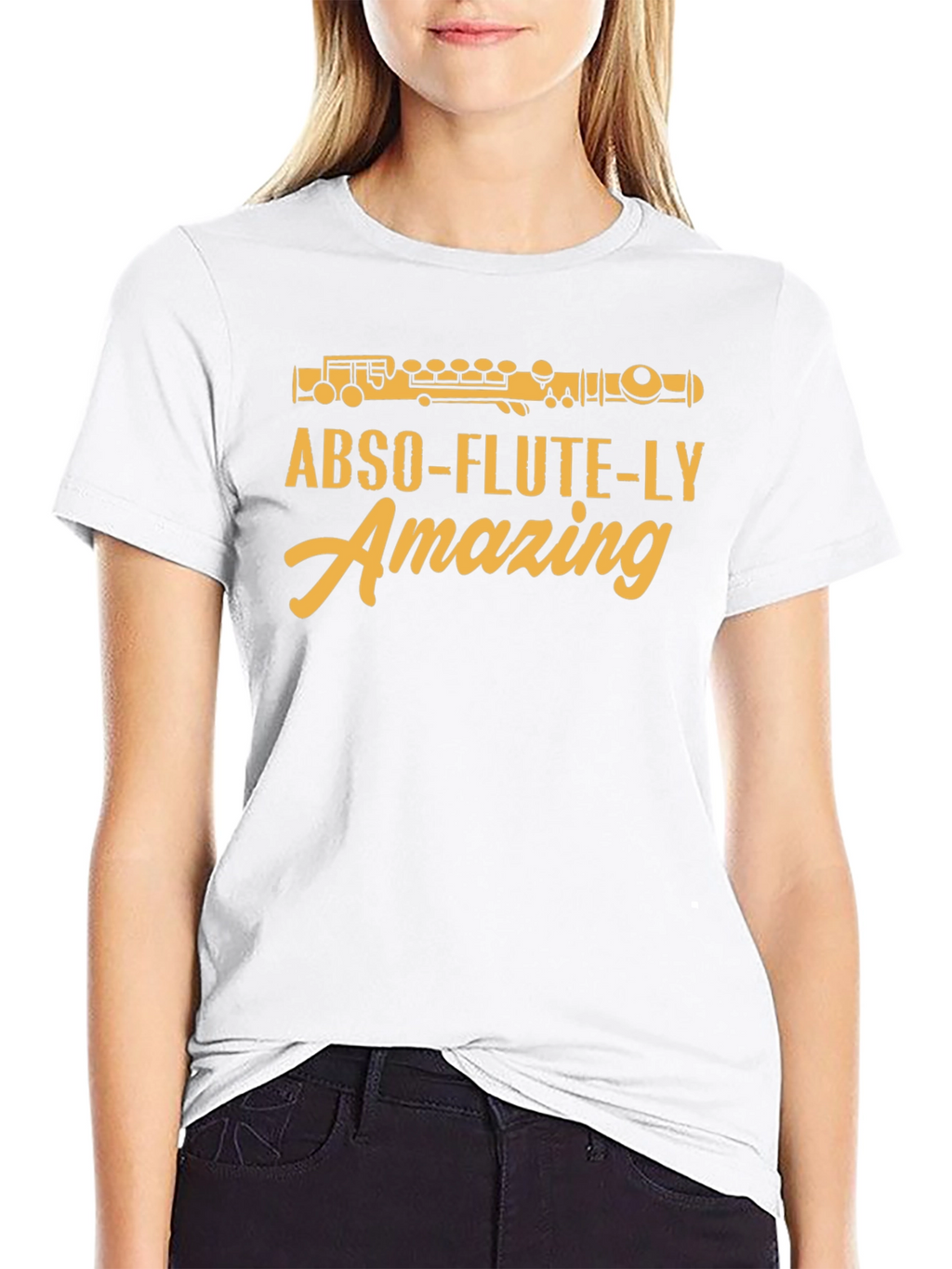 Abso-flute-ly Amazing T-Shirt - Musician Humor Tee
