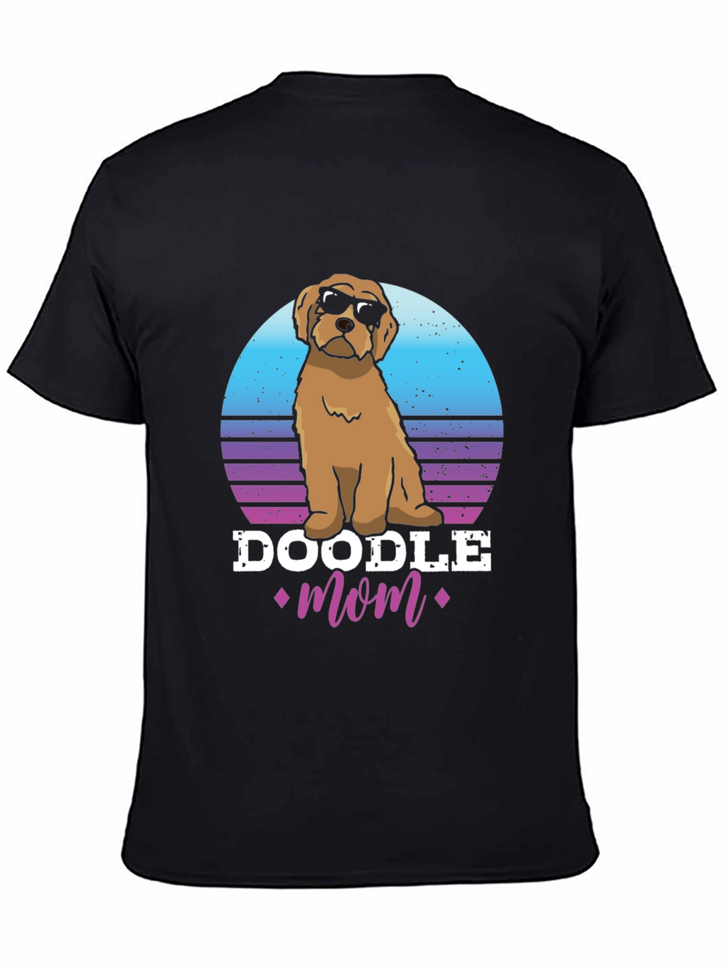 Doodle Mom T-Shirt - Retro Dog Lover Tee