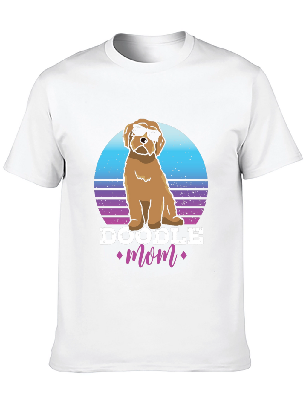 Doodle Mom T-Shirt - Retro Dog Lover Tee