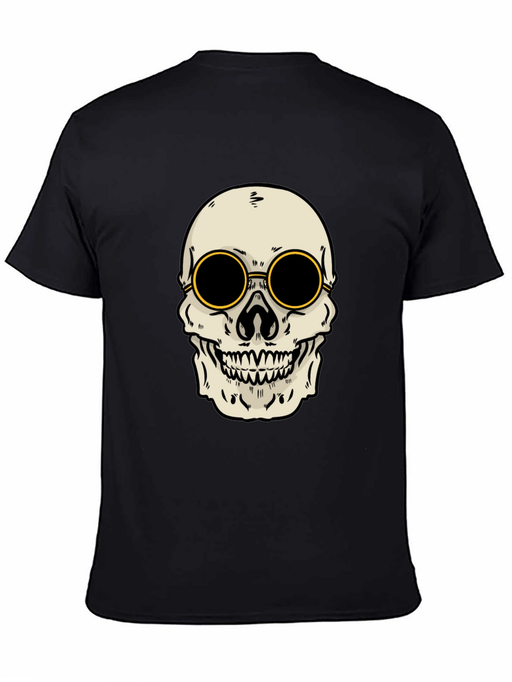 Skull Graphic Black T-Shirt