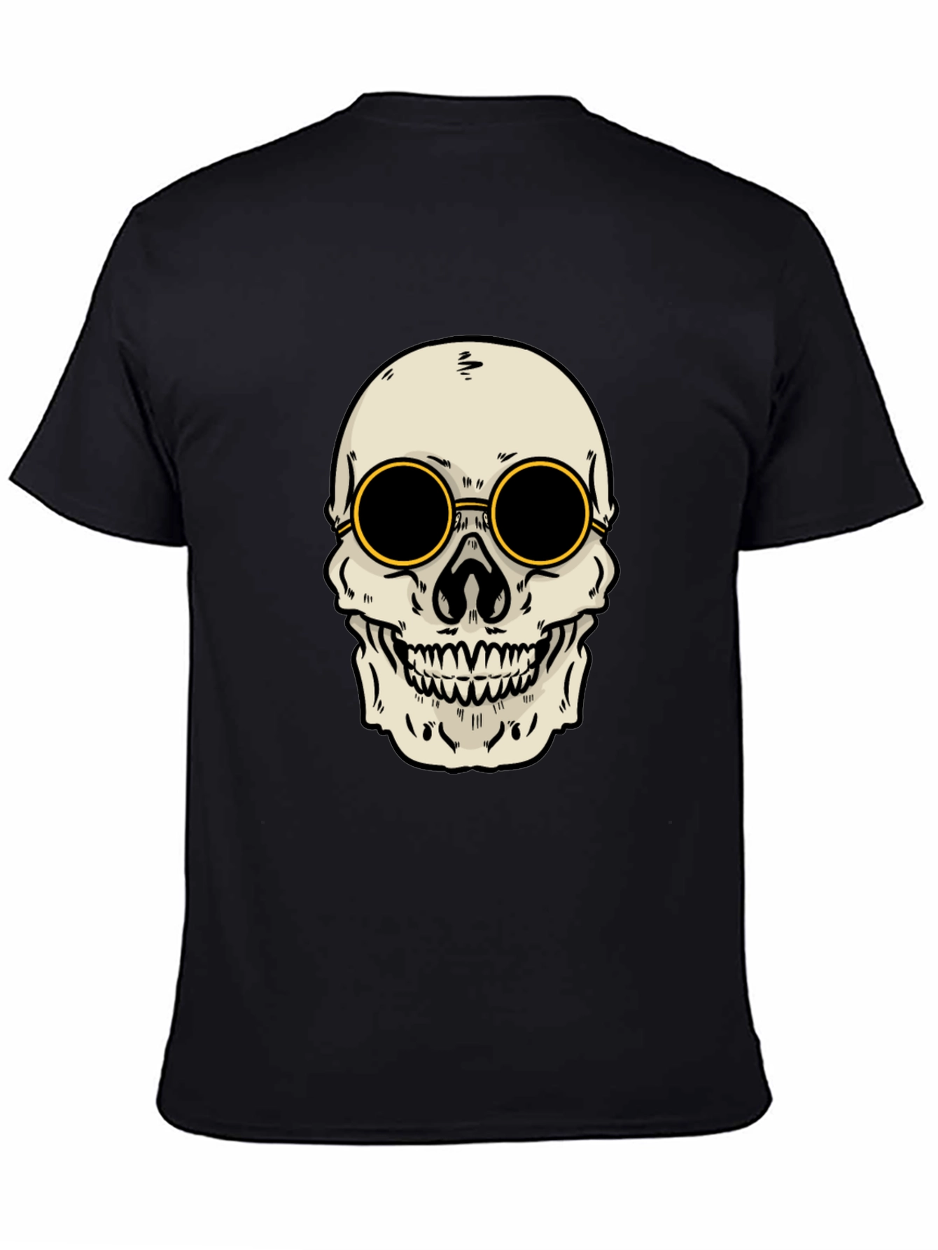 Skull Graphic Black T-Shirt
