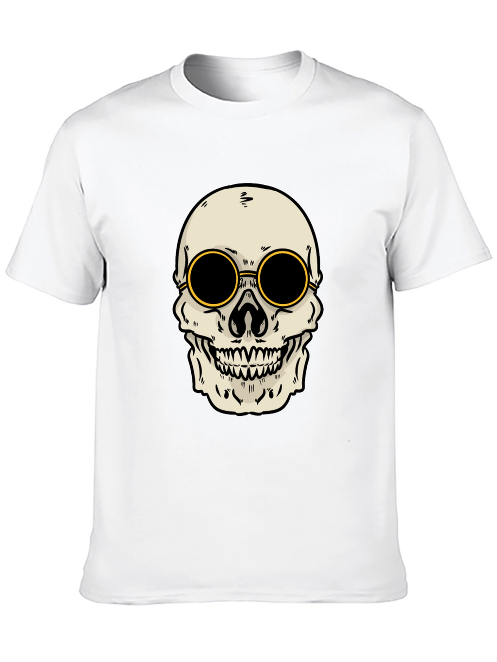 Skull Graphic Black T-Shirt