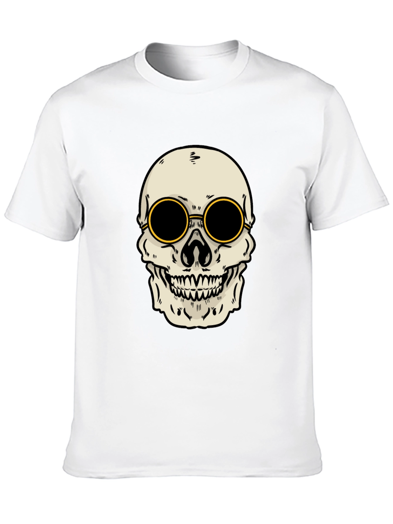 Skull Graphic Black T-Shirt